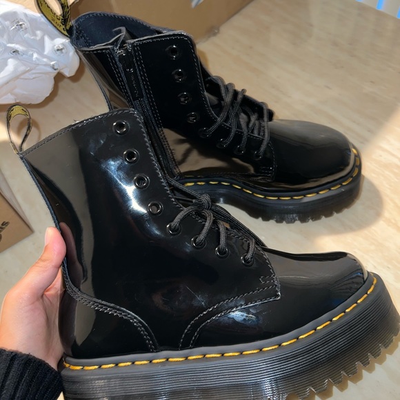 DR. MARTEN JADON BLACK SIZE 6 WOMEN’S - Picture 3 of 12